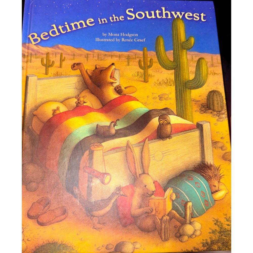 Rising Moon Bedtime in the Southwest‎ Hardcover Desert Animals